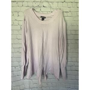 Design 365 Purple Sweater Size 3x